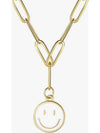 Smiley Face Necklace Multiple Colors