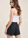 Charcoal Drawstring Shorts