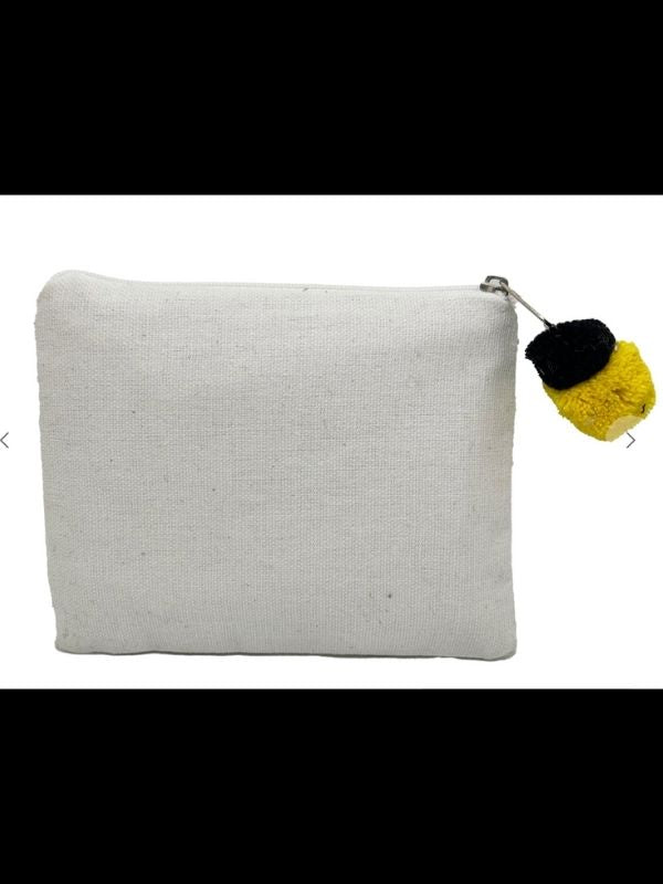 Smiley Face Beaded Coin Purse