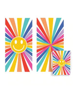 Sunshine Happy Face Beach Towel