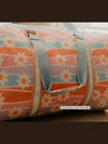 Daisy Striped Weekender Bag