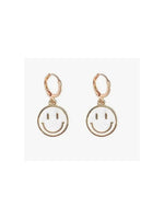 Cute dangling smiley faces in multiple colors. 