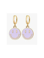 Smiley Face Earrings Multiple Colors