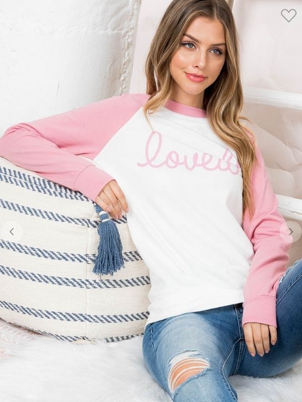Loved Raglan Top