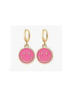Smiley Face Earrings Multiple Colors