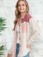 All In Color Block Shacket