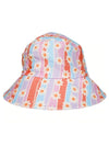 Daisy Stripe Bucket Hat