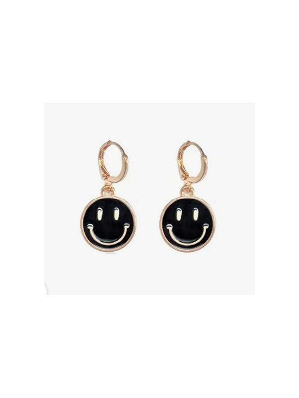 Smiley Face Earrings Multiple Colors