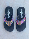 GYPSY JAZZ FLIP FLOP PINK MULTI